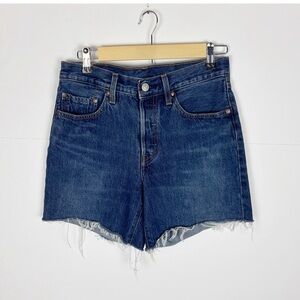 Levi’s 501 Denim Shorts Cut Off Button Fly Size 26